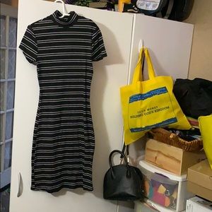 Body con striped dress